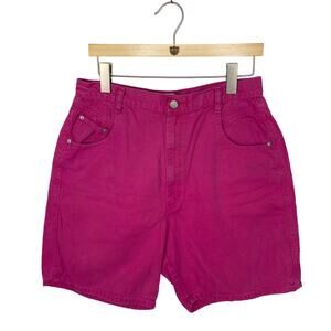 Vintage Pink High Rise Jean Shorts - Women's Size 14